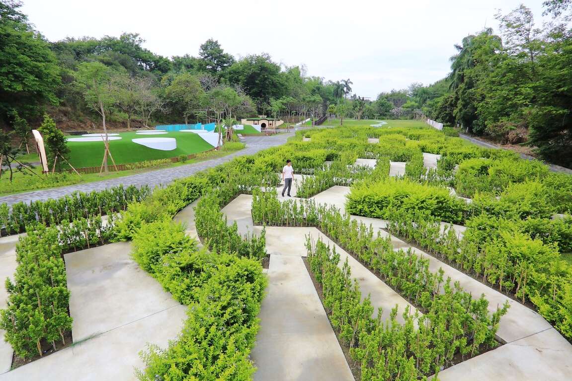 澄清湖風景區迷宮花園