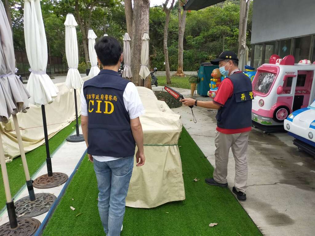 圖3 警方全面巡檢壽山動物園場域