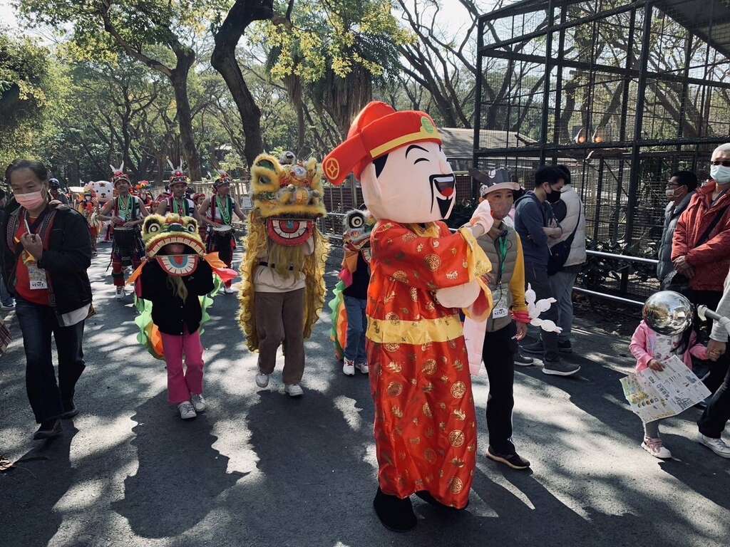 圖3: 動物園春節大遊行