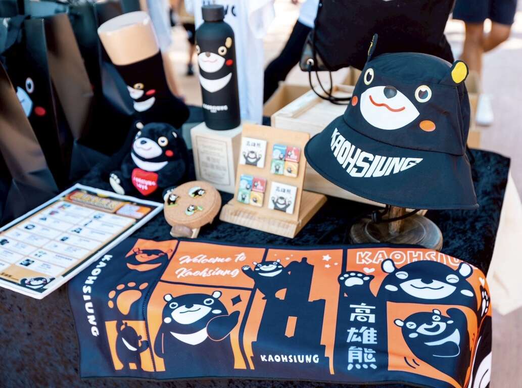 圖12.現場販售高雄熊商品